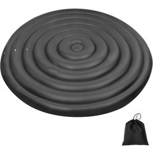I
Puzau 4-6FT Inflatable Hot Tub Cover Round 48-72IN, Outer Diameter 85" x 28" 8 Personor or Smaller, Insulated Round Hot Tub Lid Replacement, Fit Coleman Saluspa Intex Purespa 6 Person Inflatable Cover