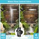 NFESOLAR Solar Pond Filter Fountain, 20W Solar Pond Pump with Pond Filter, 16.4FT Cord, 6.6FT Tubing for Outdoor Small Pond 120-300 Gallons, Fish Tank, Pool, Garden Waterscape N3222