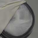 Beberoad Love Bassinet Mosquito Net Cover - Breathable Mesh Canopy with 2-Way Zipper for Baby Cribs, Bedside Sleepers & Travel Cribs (White)