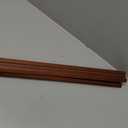 Set of 2 Full Length Vinyl Shelves for 3 Records Each Shelf (39.6 Inch Length) with Groove - Vinyl Record Storage, 2 Pack