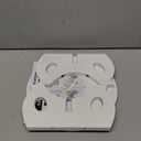 Small Plant Stand Kitchen Display Stand 10 inch Plant Holder Plant Stool Round Stand Risers Farmhouse Rustic Balcony Decor Pedestal Board Washed White