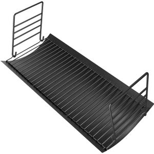 Hisencn 27 inch Ash Pan Repair Parts for Chargriller 1224, 1324, 2121, 2222, 2727, 2828, 2929 Charcoal Grills, Charbroil 17302056, 27" Drip Pan Grates Replacement Part with 2pcs Fire Grate Hanger