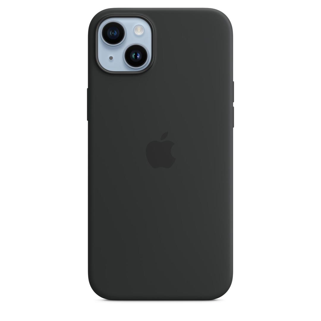 Apple iPhone 14 Plus Silicone Case with MagSafe - Black
