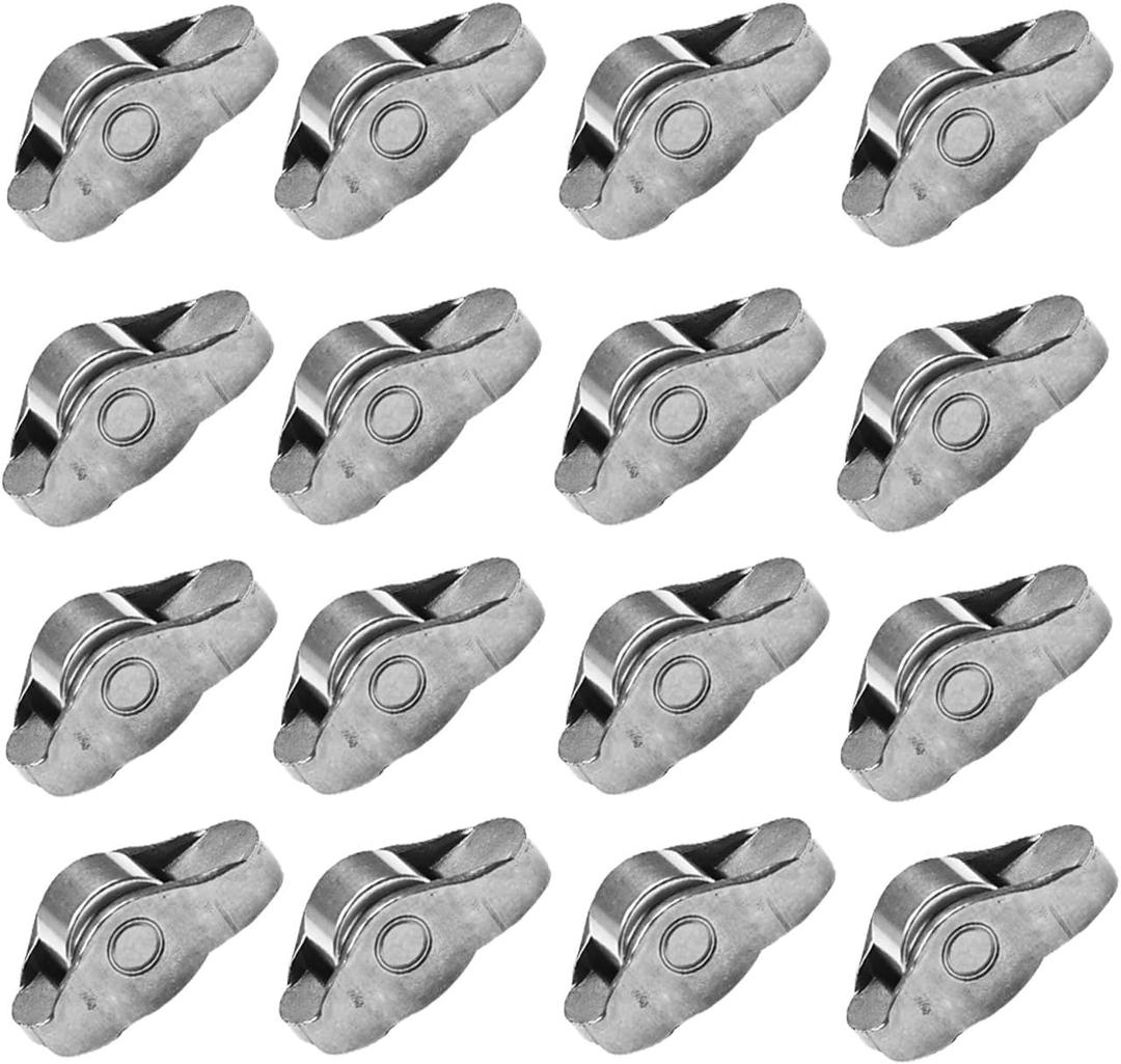 REVO 16pcs Rocker Arms Set 03-17 for Buick Cadillac Chevy GMC Pontiac Saturn 12565203
