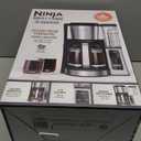 Ninja 12-Cup Programmable Coffee Brewer, 2 Brew Styles, Adjustable Warm Plate, 60oz Water Reservoir, Delay Brew - Black/Stainless Steel
