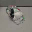 Snowman and Star Tree Topper with Lights Christmas Decorations,Unique Funny Xmas Plush Stuffed Snowflake Hat Snowman Hugger Decor and Battery Operated Colorful Star Tree Ornaments Red White