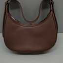 CHOLISS Shoulder Bag for Women RFID Vegan Leather Crescent Hobo Bag Clutch Underarm Purse Top-Handle Travel Handbags (Coffee)