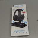 iLIVE 5-in-1 Headphone Stand and Wireless Charger Black