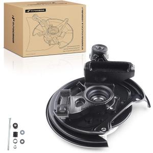 A-Premium Rear Left Steering Knuckle & Wheel Bearing Hub Assembly Compatible with Subaru Forester 2003-2008, Driver Side, Rear Disc Brakes Only
