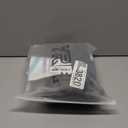 Magnetic Fly Screen Door with Stay Open Buckles - Heavy Duty Self-Sealing Mesh,Powerful Magnets,Full Frame Magic Tape (Fit for Door Size:38x82 Inch,Screen Itself Size:40x84 Inch, Black)