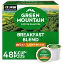 Green Mountain Coffee Roasters Decaf Breakfast Blend, K-Cup Portion Pack for Keurig K-Cup Brewers (Pack of 48)