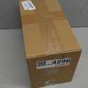 qiqee 100PCS Gift Bag with Handles Bulk Kraft Deep Green Paper Bags Multiple Uses (8.3"x3"x6"inch Small Size)