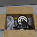 Caster Wheels, 4 Inch Heavy Duty Casters, 2400lbs Capacity (Set of 4) - Industrial Swivel Wheels with Dual-Locking Brakes, Silent & Non-Marking for Workbenches, Carts, Furniture