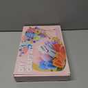 Muyuguit 400 Pcs Pipe Cleaners Craft Kit,Pink Pipe Cleaners Bulk for DIY Flower Bouquet,Multicolors Chenille Stems with Floral Wires, Gardening Tape, Stamen & Ribbon