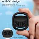 SURITCH Case for Loop Earplugs, Portable Storage Container for Earplugs & Accessories, Black