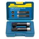 6 Spline Lug Nut Socket Set,2 Piece Lug Nut Key (41/64" & 45/64") for M12x1.25/M12x1.5 Spline Lug Nuts,Removal Tool Kit with Hard Case,Jeep,GMC,Locks,Double Layer Reinforcement (2 Piece Set)