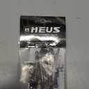 MEUS Racing SCX24 Links Titanium High Clearance Chassis Links & Steering Links Set for Axial SCX24 C10 Bronco Wrangler 1/24 RC Crawler(Titanium Alloy)