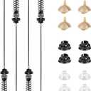 BlueStars 2025 Upgraded W11130362 Washer Suspension Rod Kit Replacement Part - Compatible with Whirlpool Maytag Kenmore Washers - Replaces PS12347546 AP6262443 W10594080 (As pictured)