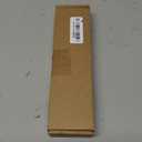 9.5 Large Acrylic Straw Holder for Cabinet Door - Reusable Tumbler Straw Organizer Storage, Small Kitchen Accessories Container, Ultra Sticky Cupboard Door Mounted (Transparent)