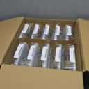 M MCIRCO [10-Pack,30 Oz Glass Meal Prep Containers 2 Compartments Airtight Lunch Bento Boxes with Lids, Glass Food Storage Containers, Microwave, Oven, Freezer and Dishwasher, White