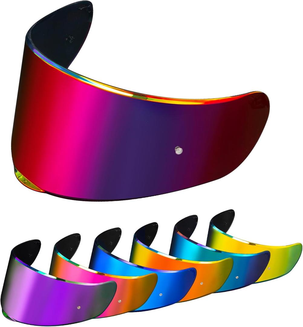 PSLER Sedici Strada 2 Visor - Sedici Strada 2 and Strada 3 Face Shield Motorcycle Helmet visor Accessories Replacement for LS2 FT2 VECTOR Sedici Strada 2 Strada 3 FF801 FF397,Deep Purplish Red