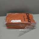 CozyLux Full Size Comforter Sets Burnt Orange, 7 Pieces Pintuck Bed in A Bag Terracotta Comforter Full Size, Pinch Pleat Bedding Sets with All Season Comforter, Sheets, Pillowcases & Shams