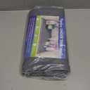 TigeJoy Waterproof Under Sink Mat 22" x 19", Shelf Liner Protector in Kitchen and Bathroom, Silicone Cabinet Liners for Organizers and Storage, Fit as Drawer Mats or Drip Tray (Dark Gray)