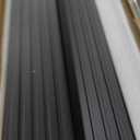 Art3d WPC Slat Wall Panels, 8-Pack 108 x 6 Inch 3D Wall Accents for Interior Wall Decor, Living Room, Bedroom, Black