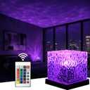 Ocean Wave Projector Light, Ocean Lamp, 16 Colors with Remote, Night Light for Kids and Adults, Gift for Birthday and Festival, for Room Decoration and Lighting (Ocean Wave)