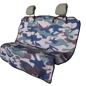 Back Seat Cover for Car Trucks Van SUV,Waterproof Rear Bench Towel Seat Covers for Dogs and Kids,Automotive Backseat Protector (Camouflage)