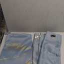 Estelar Textiler Stone Blue Blackout Curtains for Bedroom,Room Darkening Gold Palm Tree Pattern Curtains 96 Inches Long,Light Blocking Thermal Insulated Window Drapes for Living Room,52Wx96L,2 Panels