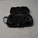 BAGAIL 4 Set/6 Set/8 Set Compression Packing Cubes Travel Accessories Expandable Packing Organizers (Cloth Pattern, 4-Black)