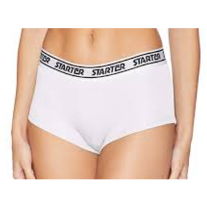 Pack Of 3 Starter Women's 1-Pack Cotton-Blend Boyshort Panty S