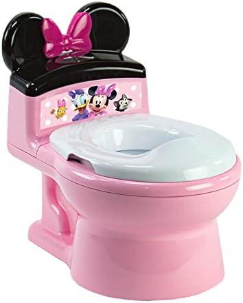 The First Years Pinkfong Baby Shark Potty Training Toilet and Toddler Toilet Seat - Potty Training Toilet Seat with Fun Flushing and Cheering Sounds