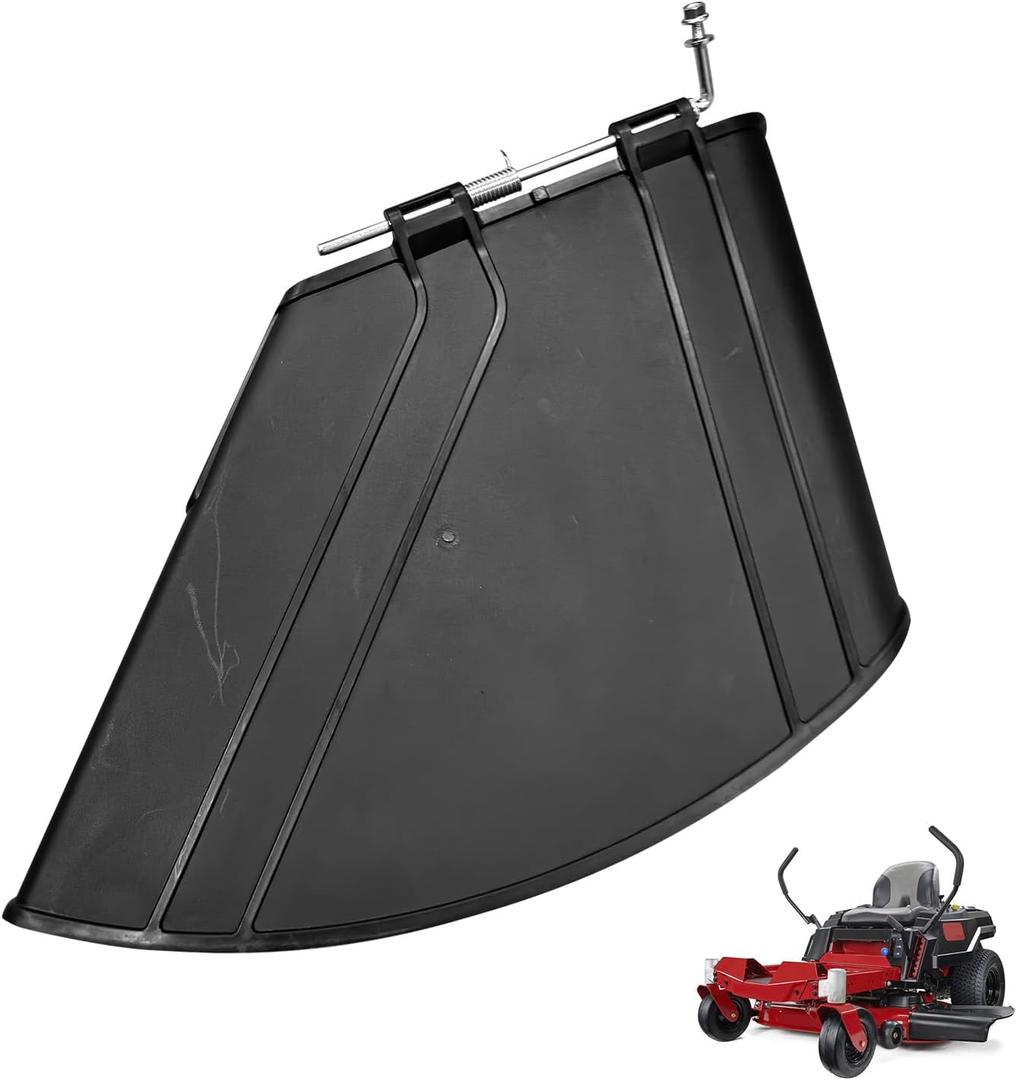 deawater 138-7502 Discharge Deflector for Toro Exmark Mowers, Compatible with 74690, 74691, 74694, 74695, 75743, 75745, 75753, 75754, 75757, QZE725GKC42200, QZS735GKC54200, with Spring