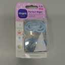 MAM Perfect Night Baby Pacifier, Patented Nipple, Glows in The Dark, 2 Pack, 6-16 Months, Boy (Night Blue / Sky)