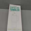 40 oz Tumbler with Handle, Insulated Tumblers with Lid and Straw, Large Metal Sports Water Bottle Jug, Thermal Stainless Steel Travel Coffee Mug Cup, Classic Red