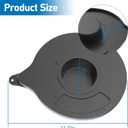 Mixer Glass Bowl Cover Lid for KitchenAid K5GB 5 Quart Tilt-Head Stand Mixer Parts & Accessories