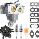 593392 Carburetor For Briggs & Stratton 44R877 21HP 22HP 23HP 24HP 25HP 26HP 27HP V-Twin Intek Engines With Fuel Pump