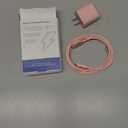 Upgraded Apple Watch Charger, Magnetic iWatch Fast Charger to USB C Cable 6ft with USB C Charger Block for iWatch Series Ultra/ 9/ 8/ 7/ 6/ SE/ SE2/ 5/ 4/ 3, Pink