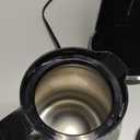 BLACK+DECKER 12 Cup Thermal Programmable Coffee Maker with Brew Strength and VORTEX Technology, Black/Steel