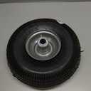 Marathon 20011 Pneumatic 4.10/3.50-4 Tire and Wheel Assembly, Replacement Hand Truck and Utility Tire