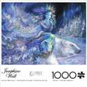 Buffalo Games - Josephine Wall - Polar Princess - 1000 Piece Glitter Jigsaw Puzzle Winter Puzzles for Adults Precision-Cut Pieces, Festive Artwork, and Hours of Christmas Fun