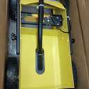 2395000 Heavy Duty High-Performance Striping Line Marking Machine, Parking Lot Striping Machine, Compatible with Professional Inverted Striping Spray Paint, 9.8" x 13" x 28.3", Yellow