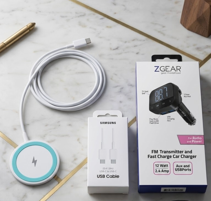 Set Of 3 Chargers,  Car Charger