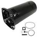 findmall ASQ165 EUSQ1152 USQ1152 Pool Pump Motor Square Foot 3450rpm 115/230volts 1.5hp Single Speed 48Y Frame Square Flange 9.6/19.2amps (Black)