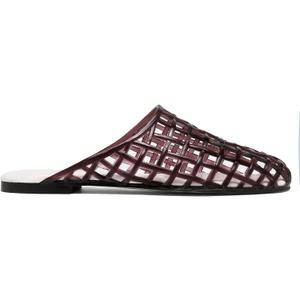 Clear Jelly Shoes for Women Slip on Mesh Slides Sandals Comfortable Closed Toe Flats Sandals Jelly Summer Beach Sandals.