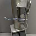 2000 lbs Trailer Jack with 6" Dual Wheel,12" Lift, Heavy Duty Swivel Boat Trailer Jack Foot Stand for RV Boat Utility