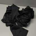 Pirate Costume Accessories - 6 Piece Set with Head Scarf, Sash, Bracelet, Necklace, Fake Nose Rings & Hair Beads (Black)