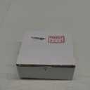 Ceramic Slow Feeder Cat Bowl, 6 Inch Shallow, Whisker Friendly, Dishwasher Safe (Orange)